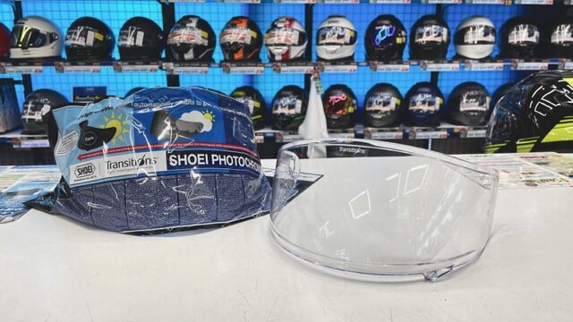 SHOEI CWR-F2 シールド フォトクロミック 新品 Z-8 X-15（SHOEI Z8 