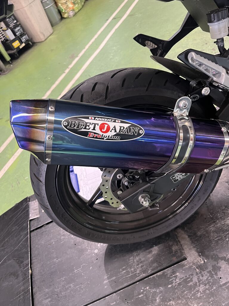 福岡2りんかん】Ninja400 2023年モデル(8BL-EX400L)フルエキ