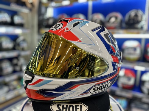 SHOEI カウル ネイビー/イエロー ひび割れあり faa1fb87-s.jpg