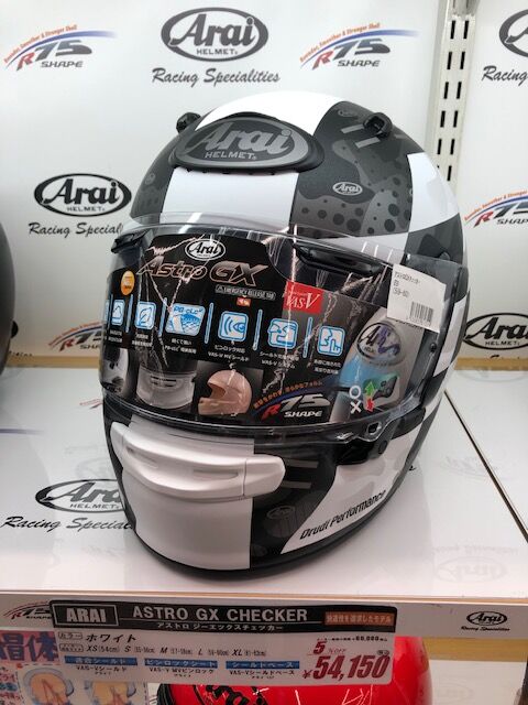 Arai ASTROGX CHECKER入荷！ : 2りんかんブログ