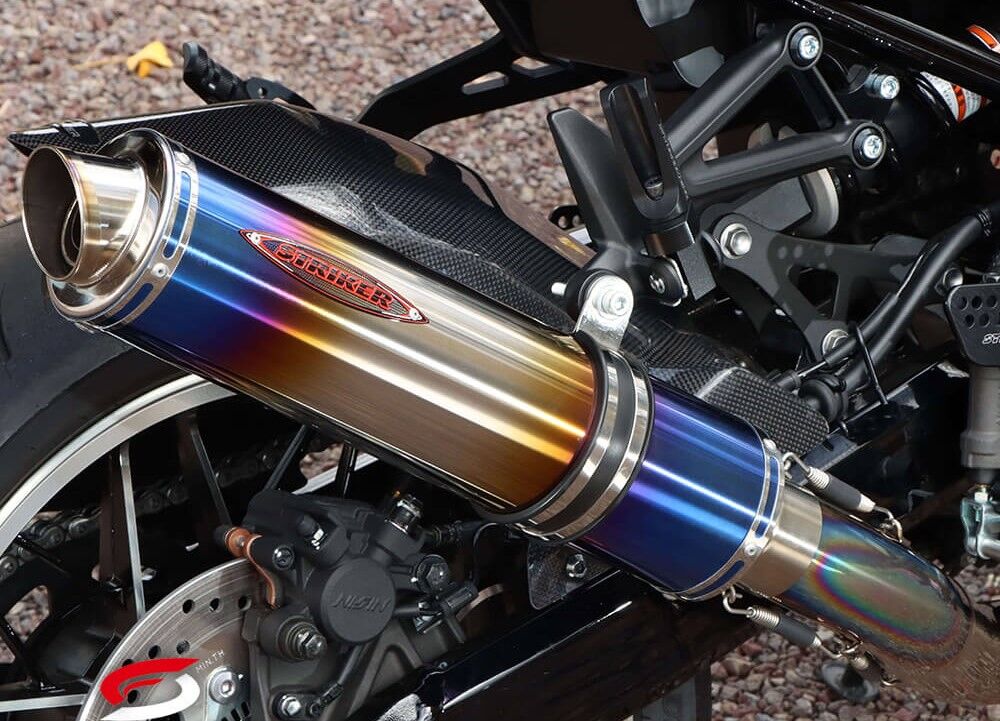 （あっチャン）STRIKER Z900RS 2BL 車検対応 ストライカー 短時間で独特な色に焼きあがるエキゾーストパイプを採用したZ900RS