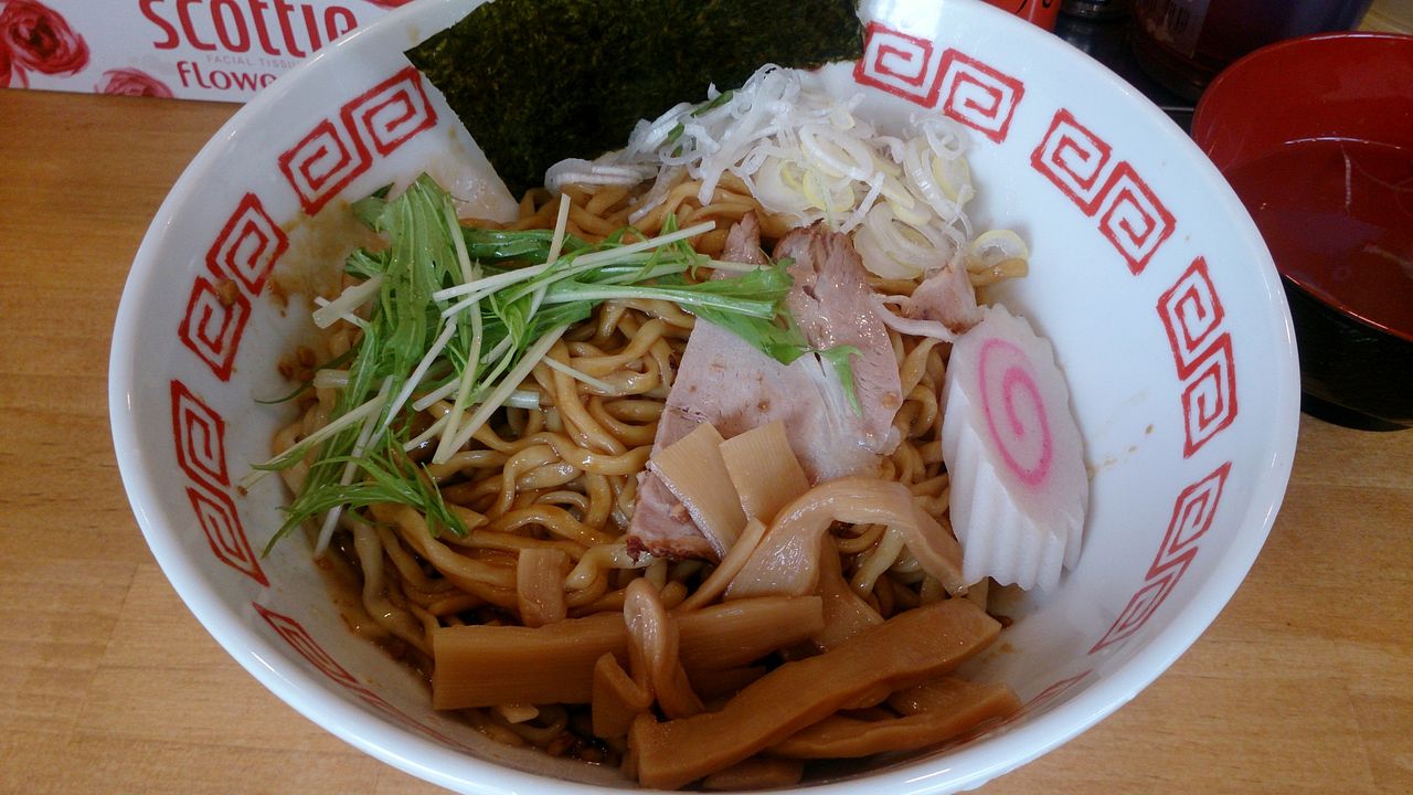 しらけんの日記東京油そば 味のとんちん軒＠金町