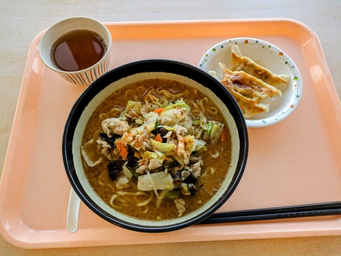 味噌ラーメン+焼餃子