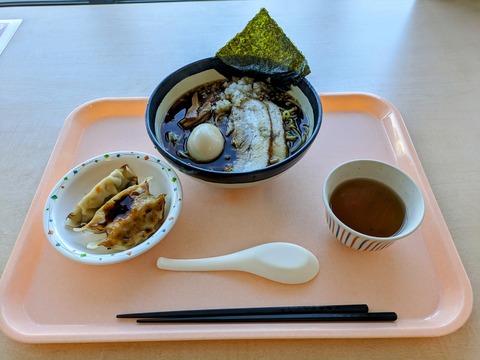 竹岡式ラーメン＋焼き餃子