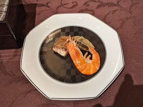 海鮮焼き(盛り付け後)