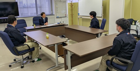 入社式風景２【2025年4月1日】