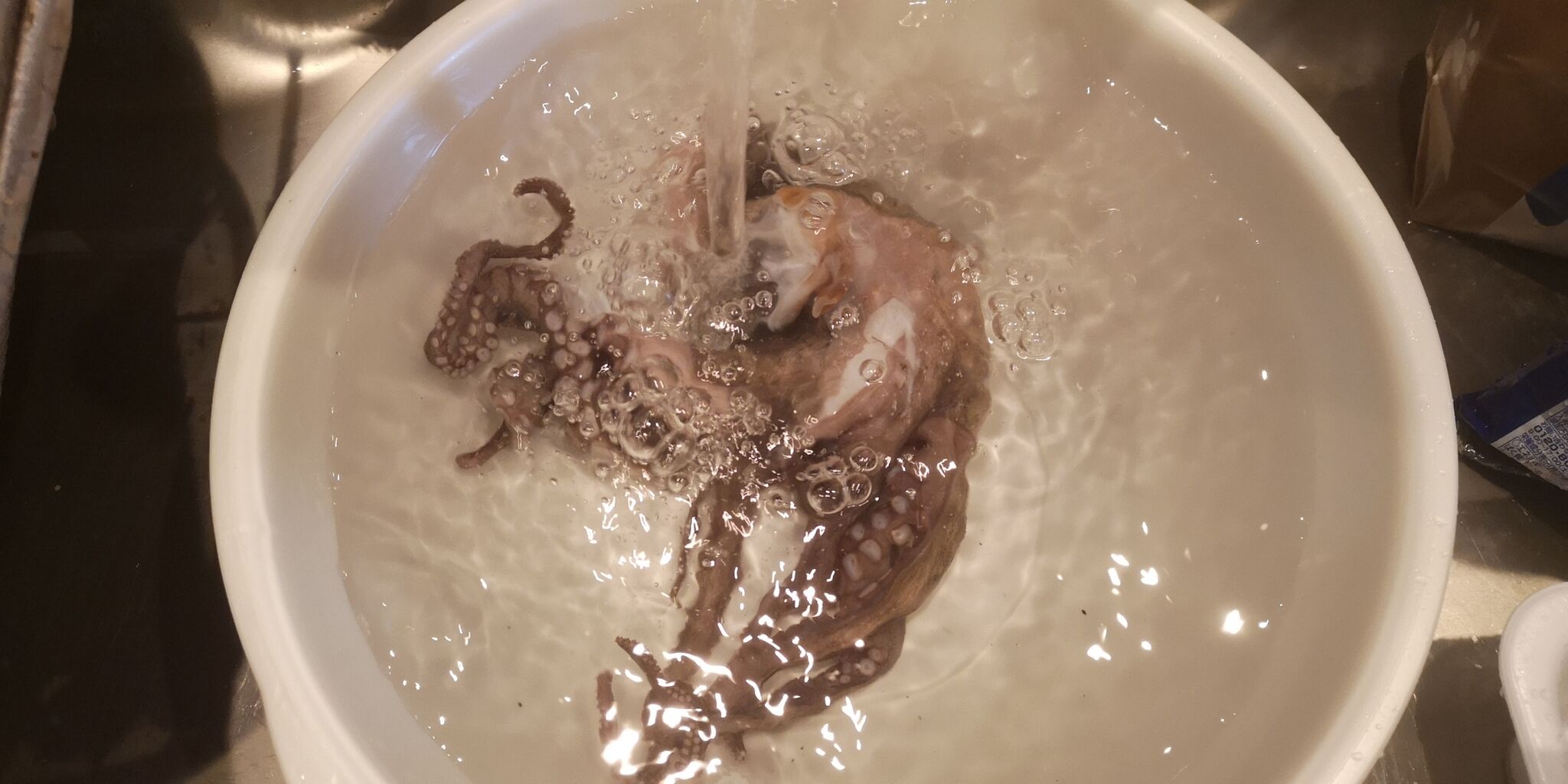 塩を使わないタコの簡単ヌメリ取り D S Taste Life 塩を使わないタコの簡単ヌメリ取り D S Taste Life