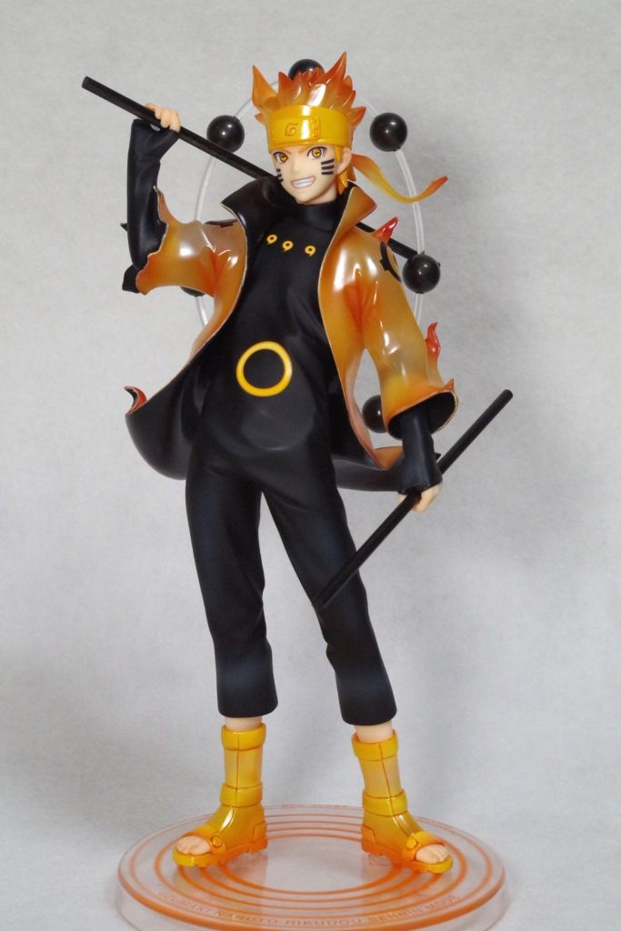 G.E.M NARUTOフィギュア 六道仙人モード ナルト サスケ