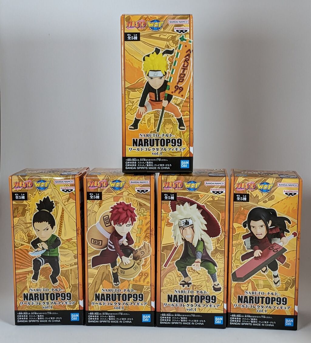 NARUTOP99 ワールドコレクタブルフィギュアvol.1 レビュー NARUTOP99 ワールドコレクタブルフィギュアvol.1 レビュー