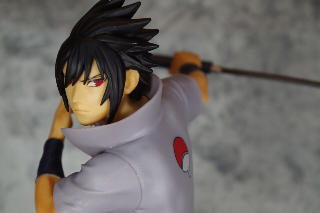 NARUTO サスケ VIBRATION STARS フィギュア ② Amazon.co.jp: バンプレスト NARUTO ナルト VIBRATION STARS UCHIHA