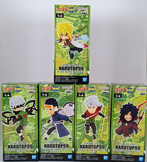 NARUTOP99 ワールドコレクタブルフィギュアvol.2 レビュー : ふぃぎゅたく