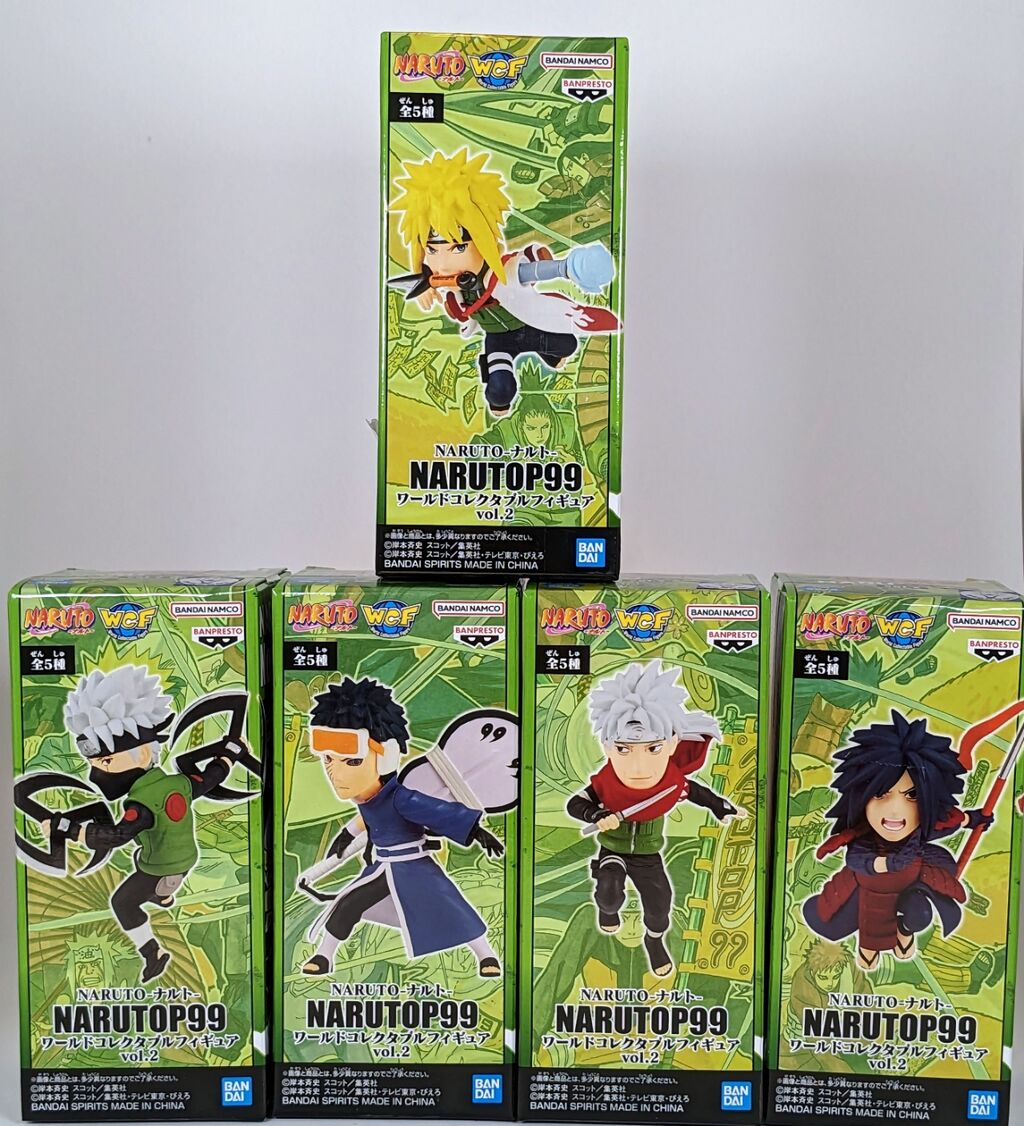 NARUTOP99 ワールドコレクタブルフィギュアvol.2 レビュー : ふぃぎゅたく