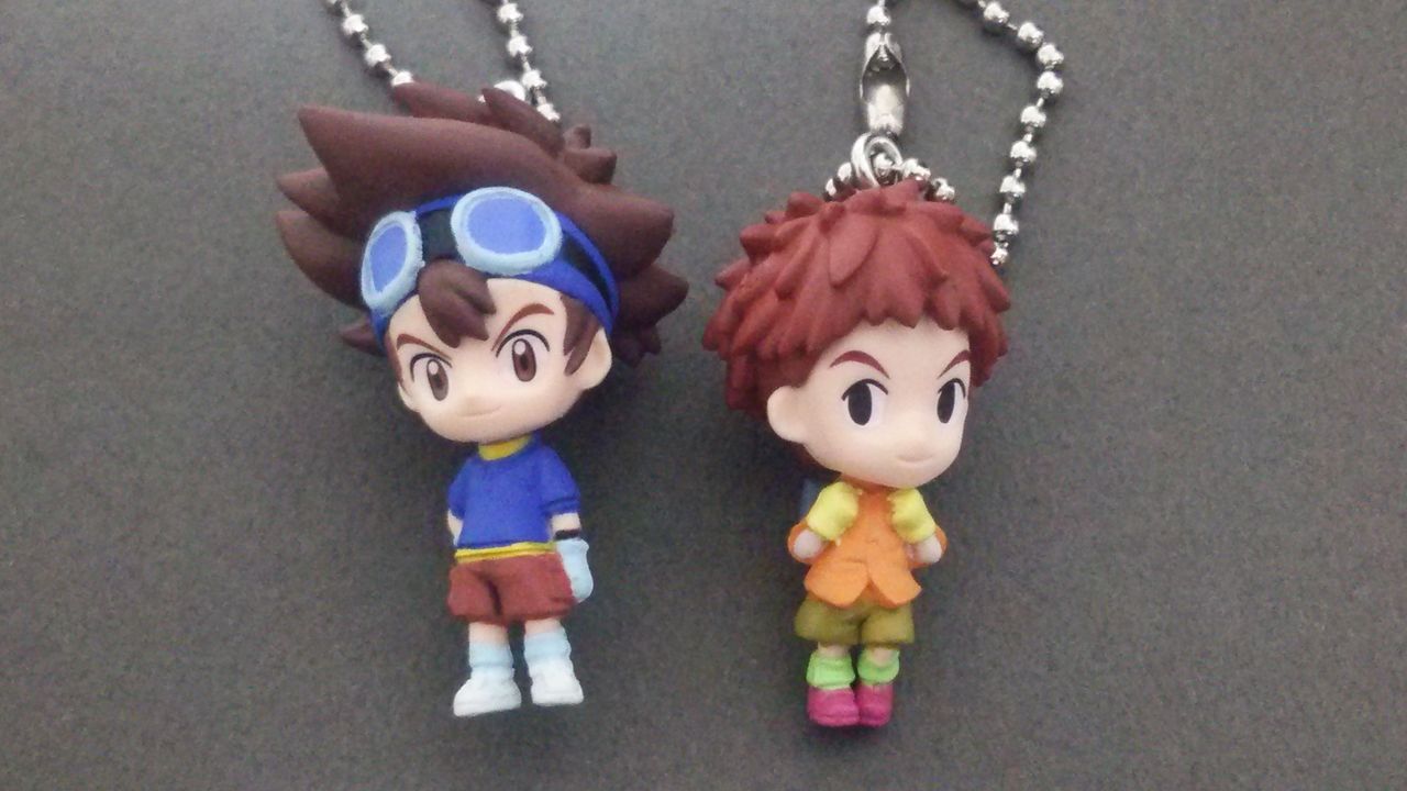 デジモンアドベンチャー メモリアルグッズ ガチャガチャ最