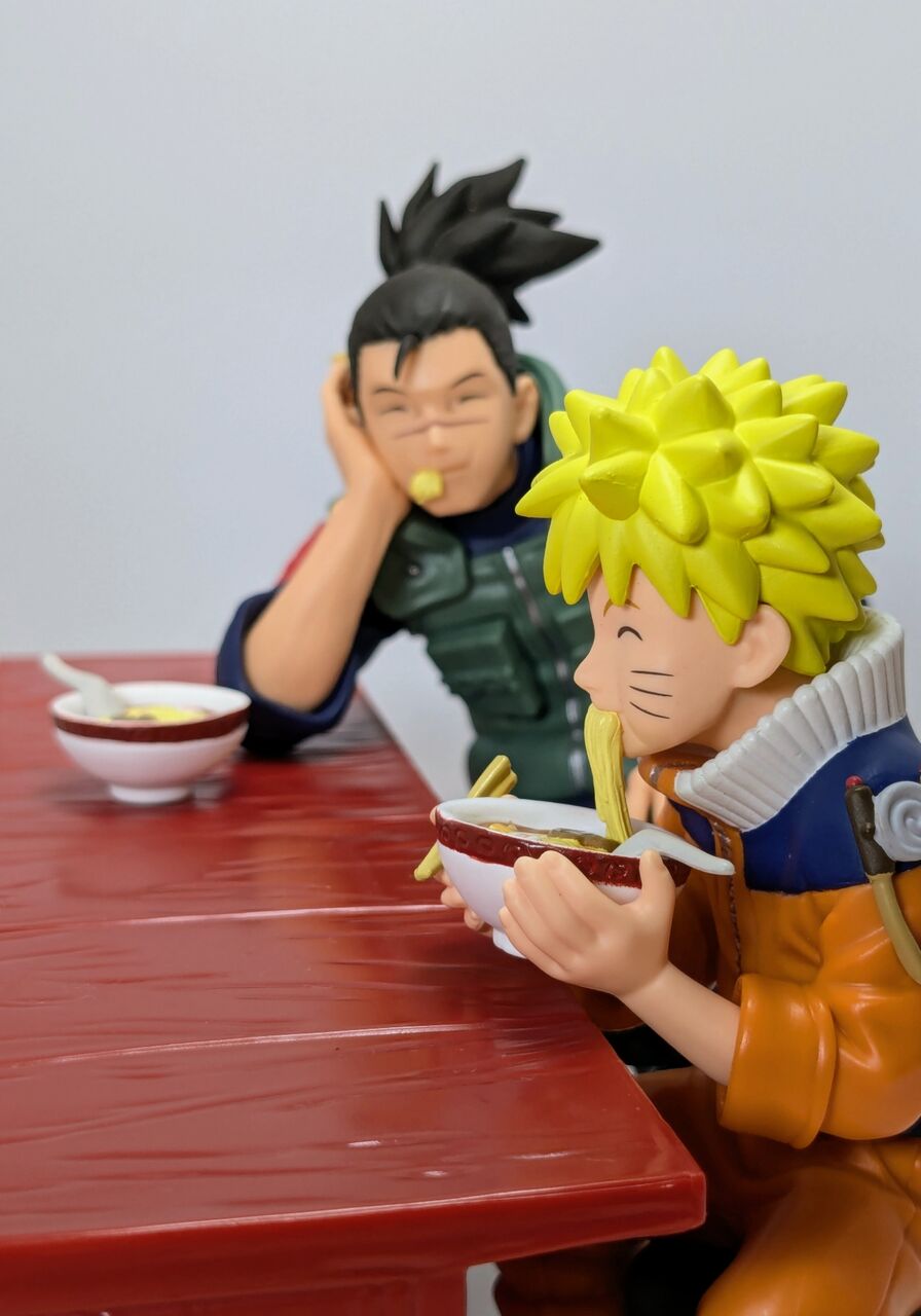NARUTO ナルト フィギュア 一楽でのひととき 全2種セット - メルカリ
