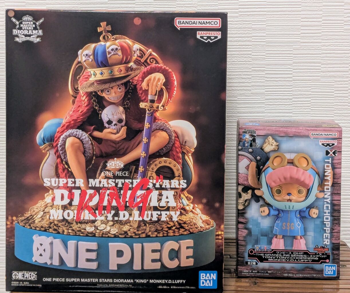 ワンピース　smsd ジオラマ フィギュア　ルフィ 週刊少年ジャンプの表紙を飾ったルフィが豪華なジオラマ
