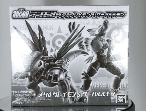 SHODO デジモン メタルグレイモン&ワーガルルモン レビュー SHODO デジモン メタルグレイモン&ワーガルルモン レビュー
