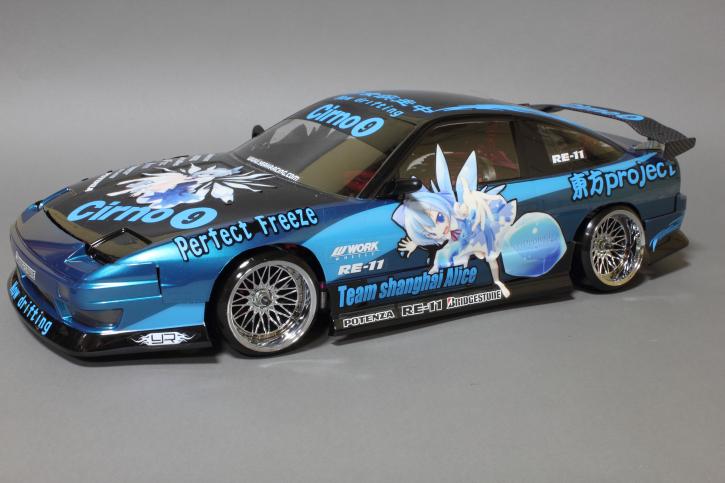 ラジコン 痛車 ボディ 東方プロジェクト チルノ 仕様 : 痛車RC