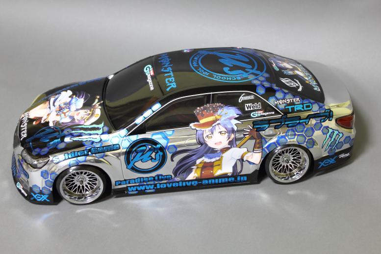 ラジコン 痛車 ボディ ラブライブ！ 園田海未 仕様その2 : 痛車RC