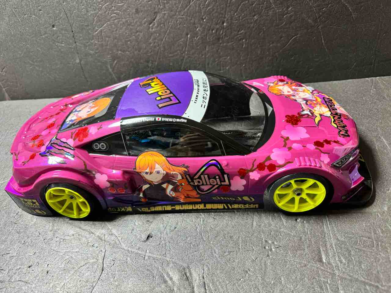 痛車 RCボディ ラブライブ！スーパースター！澁谷かのん 仕様 タミヤ