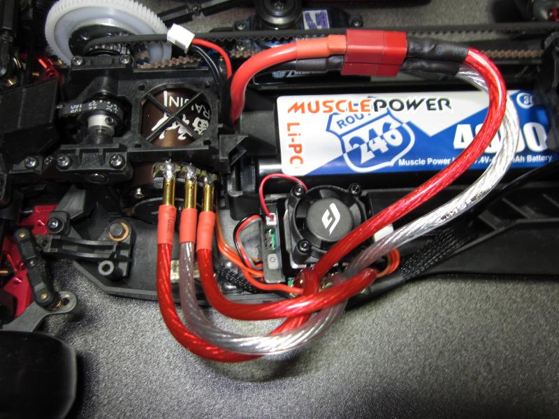 G-Force TS120 ブラシレスモーターセット TS50A & Super Fast Type-C