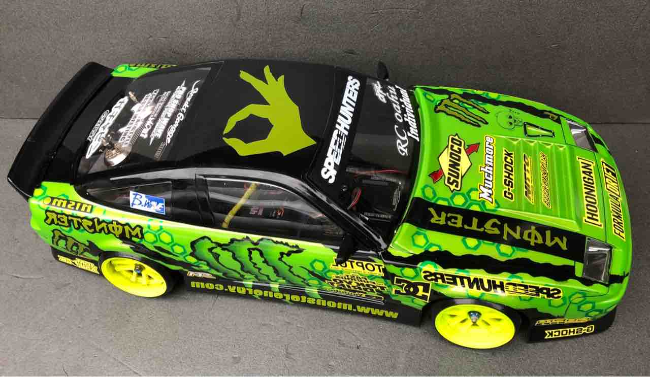 ヨコモ 古口180sx モンスターエナジー仕様 完成 痛車rc製作所 Badlegfactory ヨコモ 古口180sx モンスターエナジー仕様 完成 痛車rc製作所 Badlegfactory