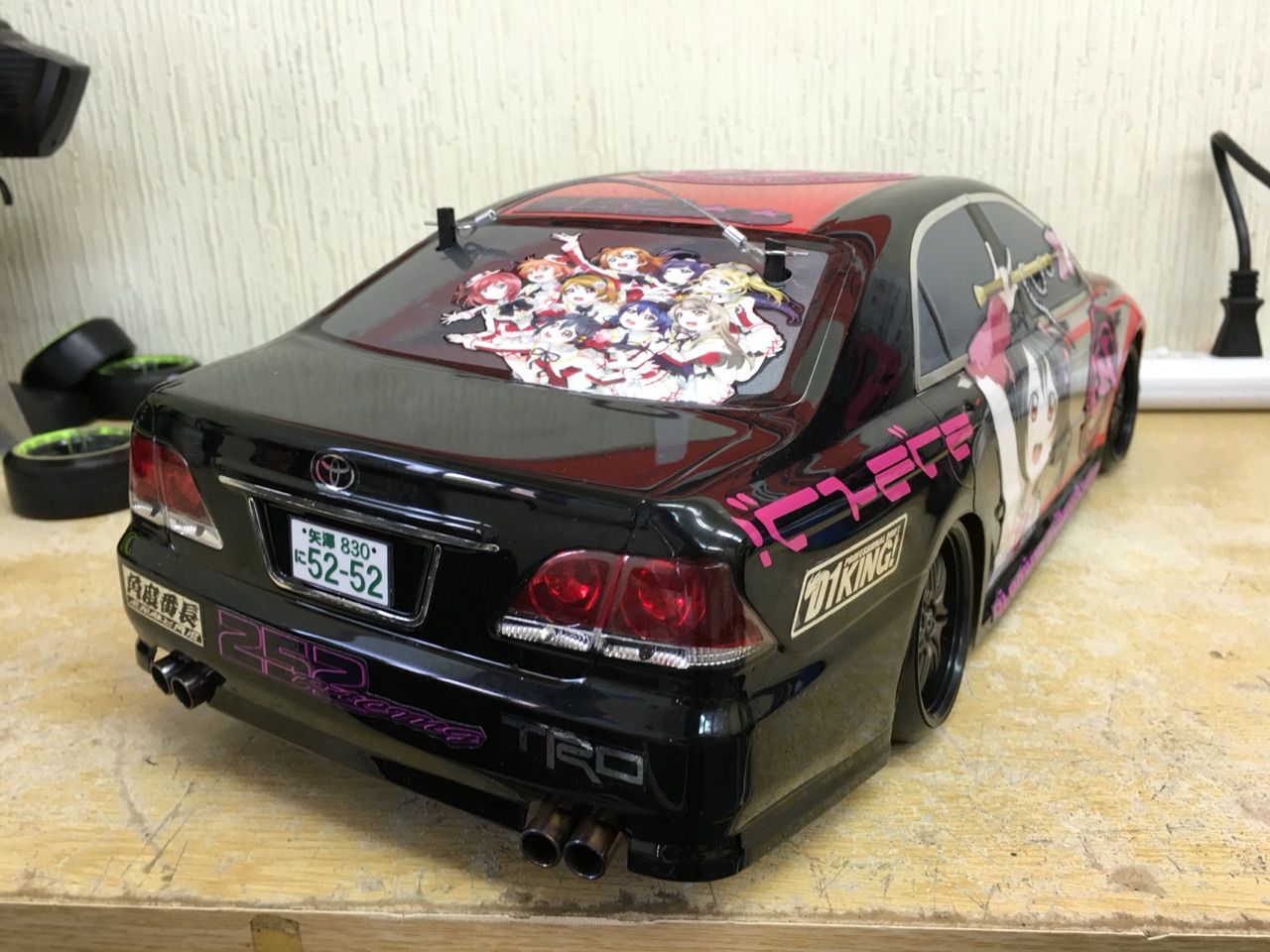 ラジコン 痛車 ボディ ラブライブ！ 矢澤にこ ゼロクラウン : 痛車RC