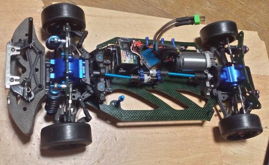 ドリパケ TECH RACING カウンターコンバージョン グリーン