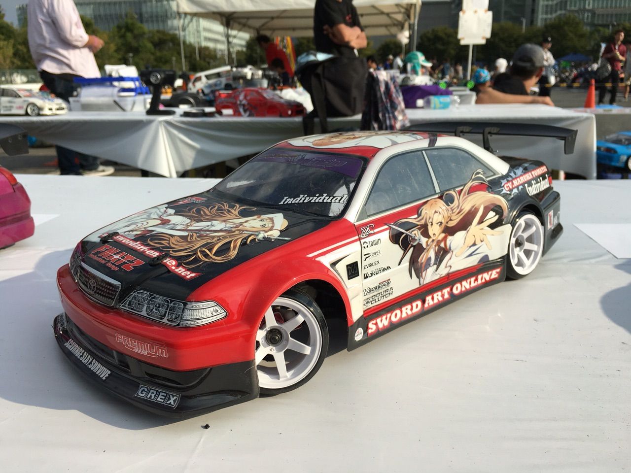 ラジコン 痛車 ボディ ソードアートオンライン 2015仕様 : 痛車