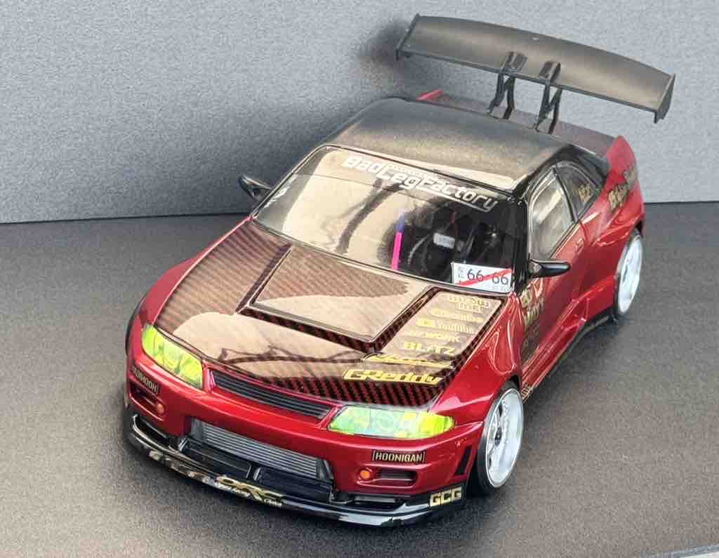痛車 RCボディ 推しの子 有馬かな仕様 Aplastics R33NISMO400R 痛車 RCボディ 推しの子 有馬かな仕様 Aplastics R33NISMO400R