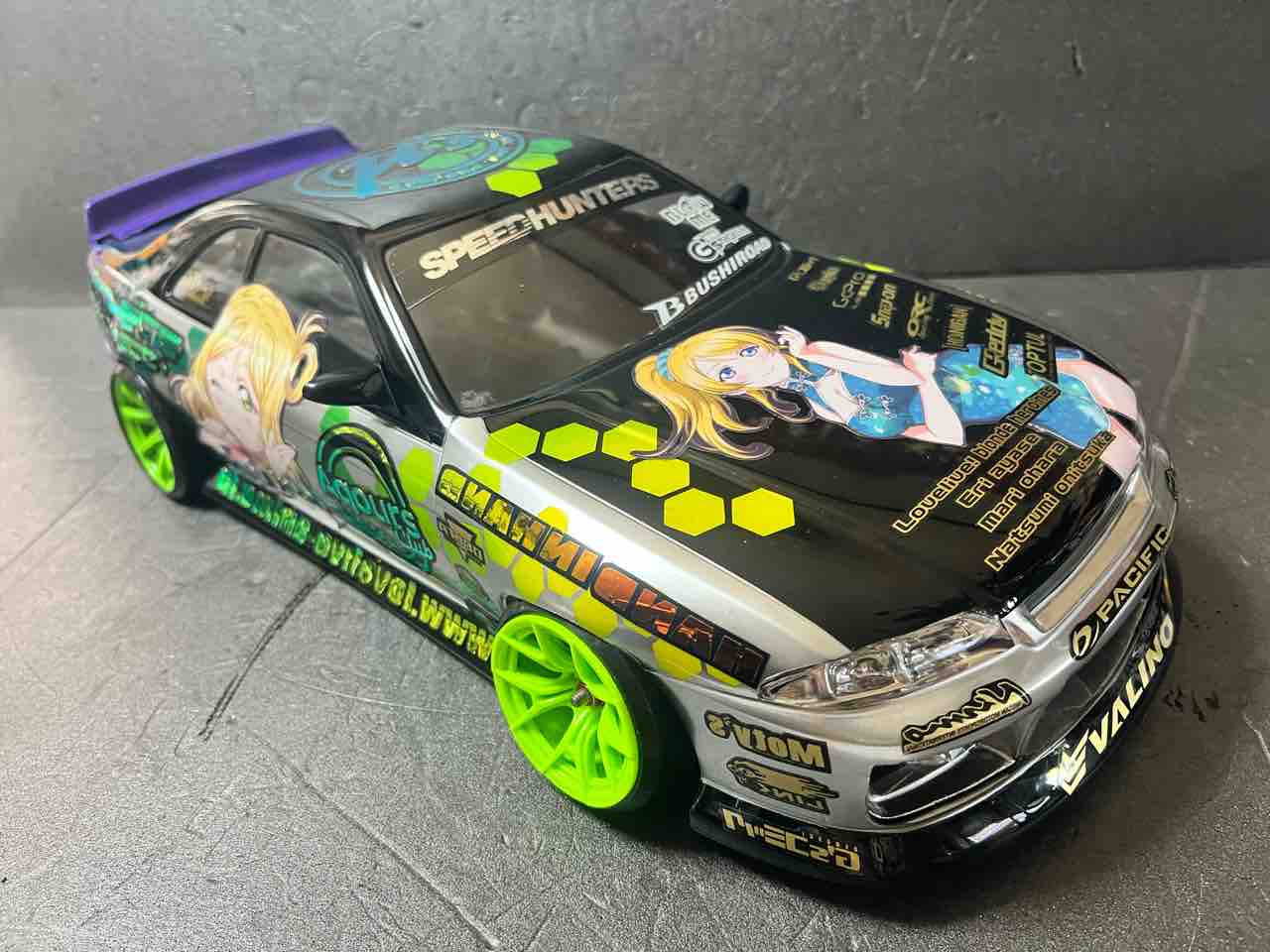 りお 痛車 RCボディ ラブライブ! シリーズ 鬼塚夏美 、絢瀬絵里、小原