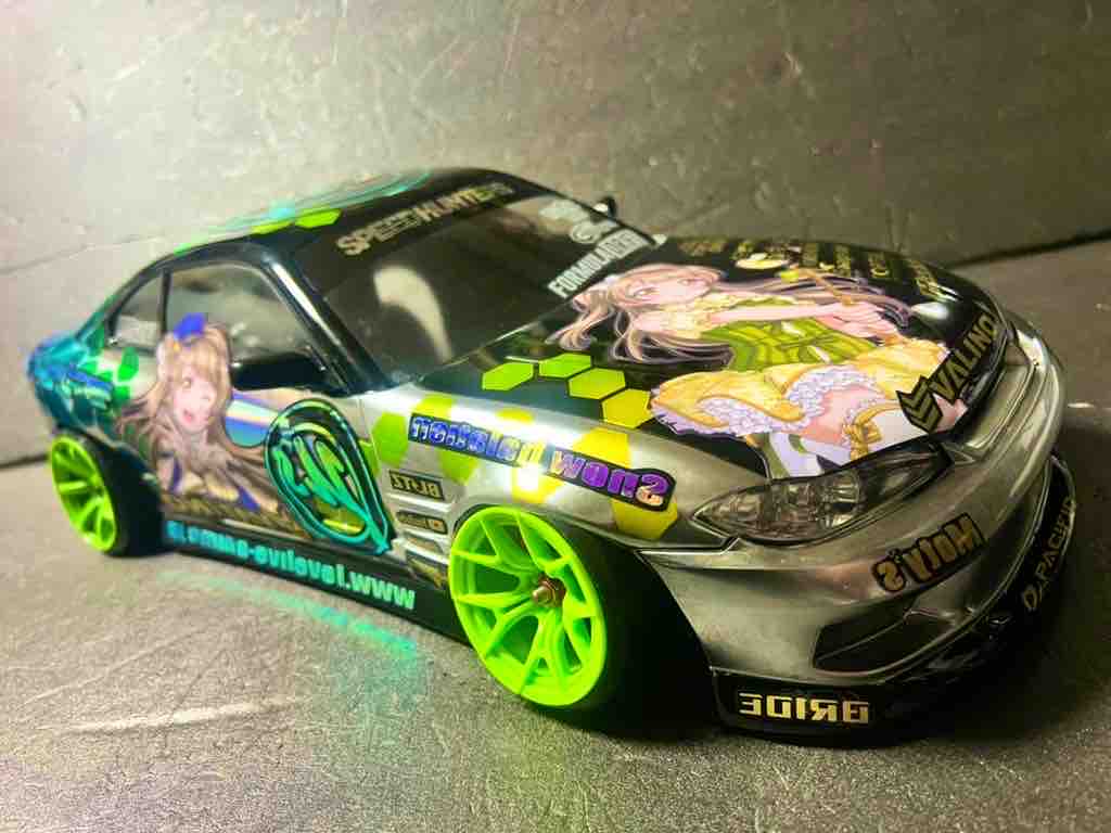 D-Like製　S15ボディ　ドリフト　痛車　lexus.himuro 痛車 RCボディ ラブライブ! シリーズ 南ことり2022年 仕様 D-like S15
