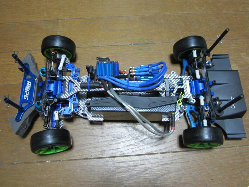 中古 美品 ドリパケ ジェクトレーシングコンバージョン Jectracing JC-130 覇道 ドリパケコンバージョン完成 : 痛車RC
