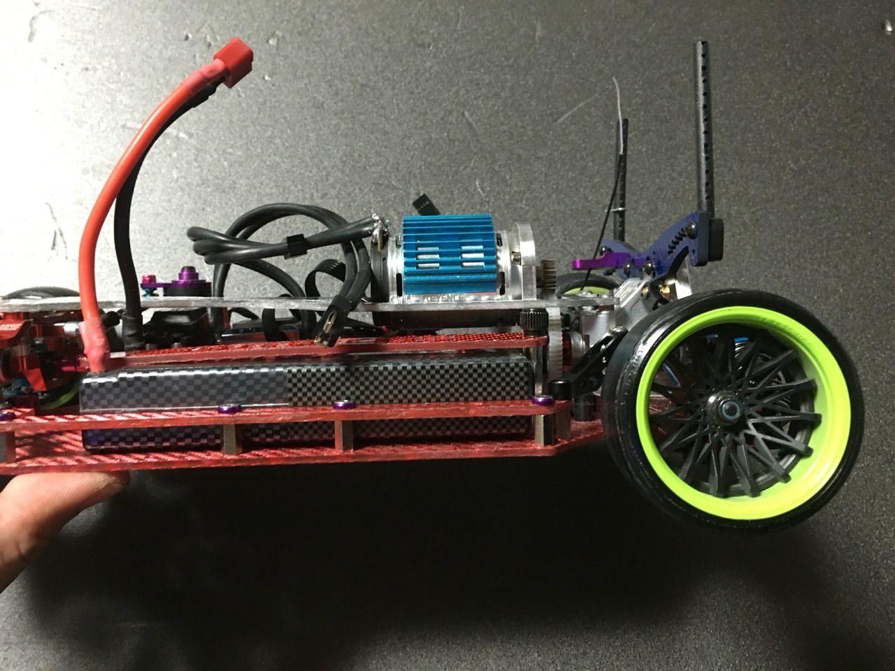 ドリパケ KAMIKAZE Factory アッパーデッキ（3WAYモーターマウント