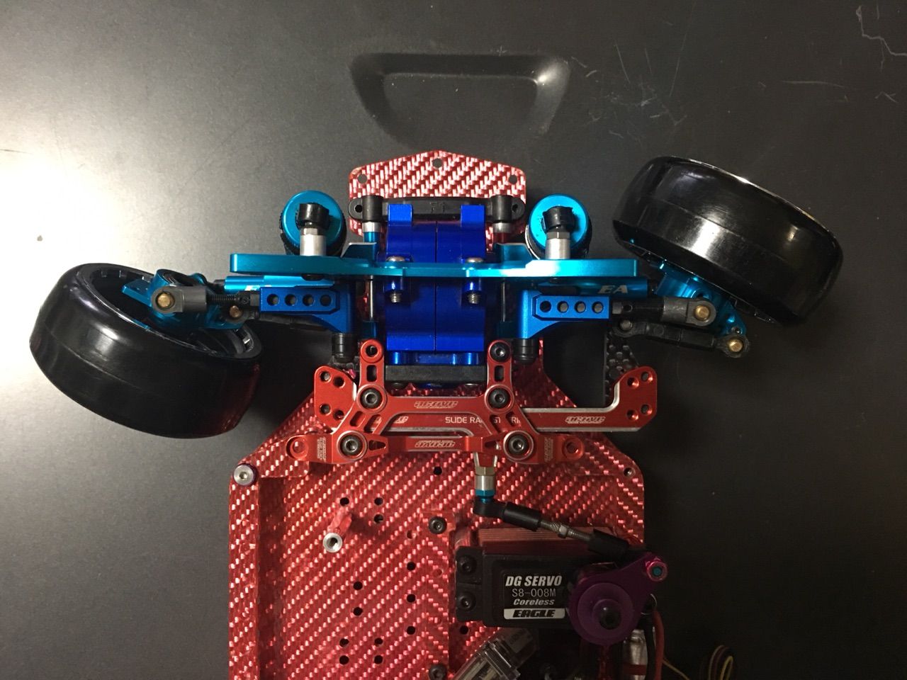 RWDの切れ角？ドリパケコンバージョン編 : 痛車RC製作所 BadLegFactory