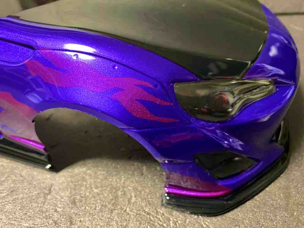最大5000円OFFクーポン ラジコンボディ マークⅡ パールパープル | www