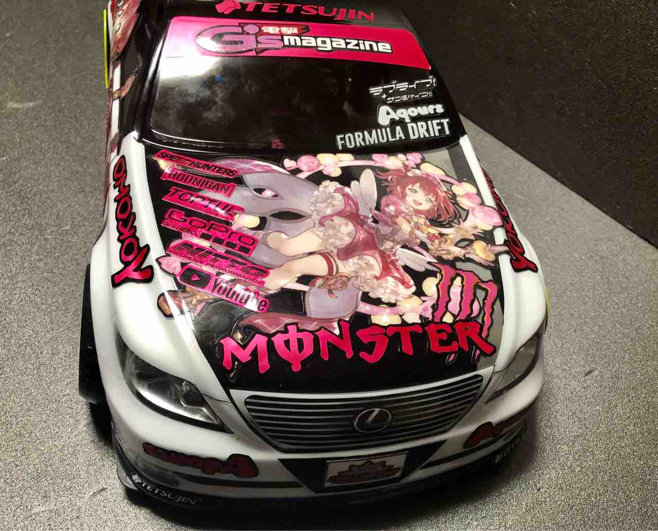 お手軽痛車ステッカーシート製作依頼ページ ラジコン ドリパケ  yd-2 お手軽痛車ステッカーシート製作依頼ページ ラジコン ドリパケ