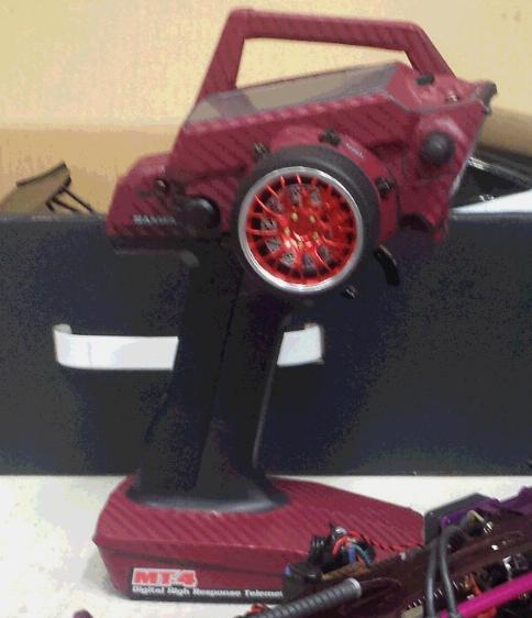 SANWA MT-4S プロポスキンを貼ってみた : 痛車RC製作所 BadLegFactory