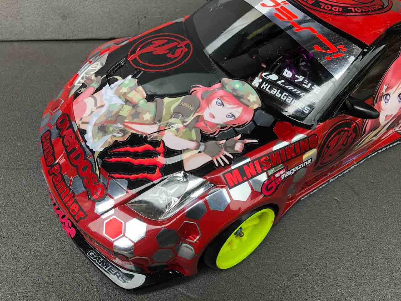 痛車 RCボディ ラブライブ!西木野 真姫 仕様 ヨコモ Z33 : 痛車RC