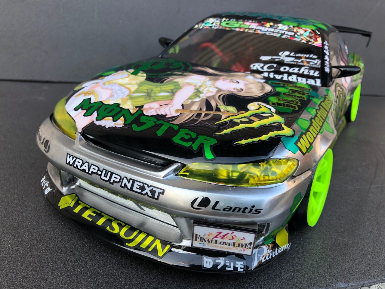 ラジコン 痛車 ボディ ラブライブ！南ことり仕様 D- LIKE S15 シルビア