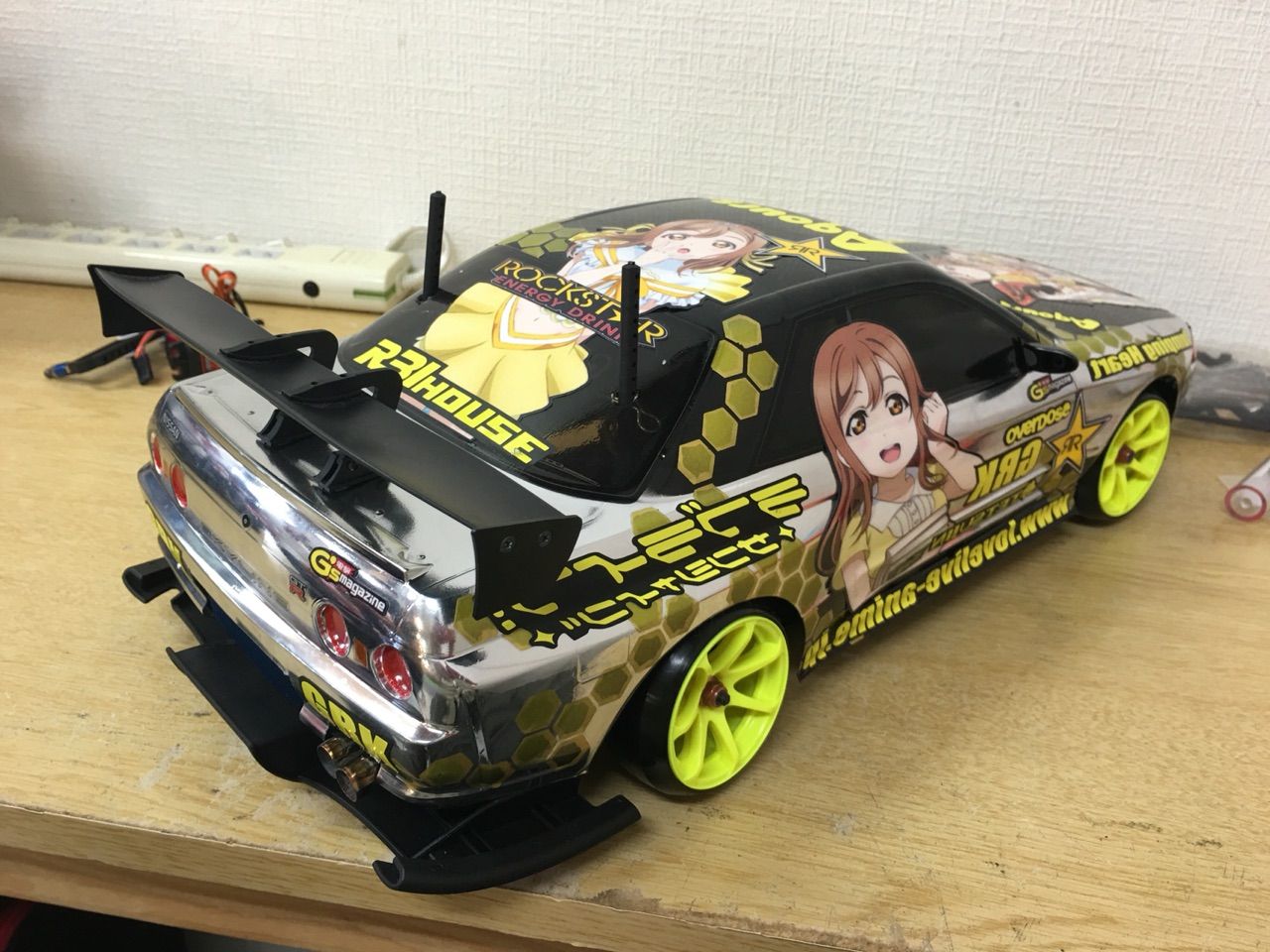 ラジコン 痛車 ボディ ラブライブ サンシャイン 国木田花丸 仕様 痛車rc製作所 Badlegfactory ラジコン 痛車 ボディ ラブライブ サンシャイン 国木田花丸 仕様 痛車rc製作所 Badlegfactory