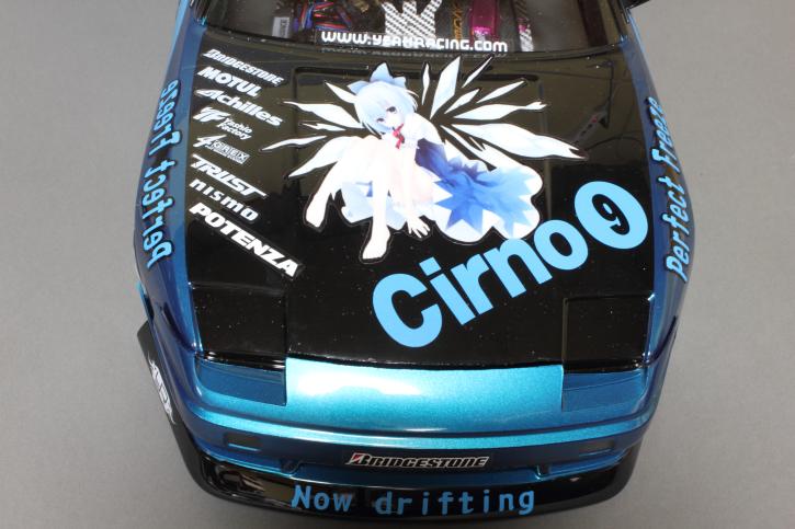 ラジコン 痛車 ボディ 東方プロジェクト チルノ 仕様 : 痛車RC