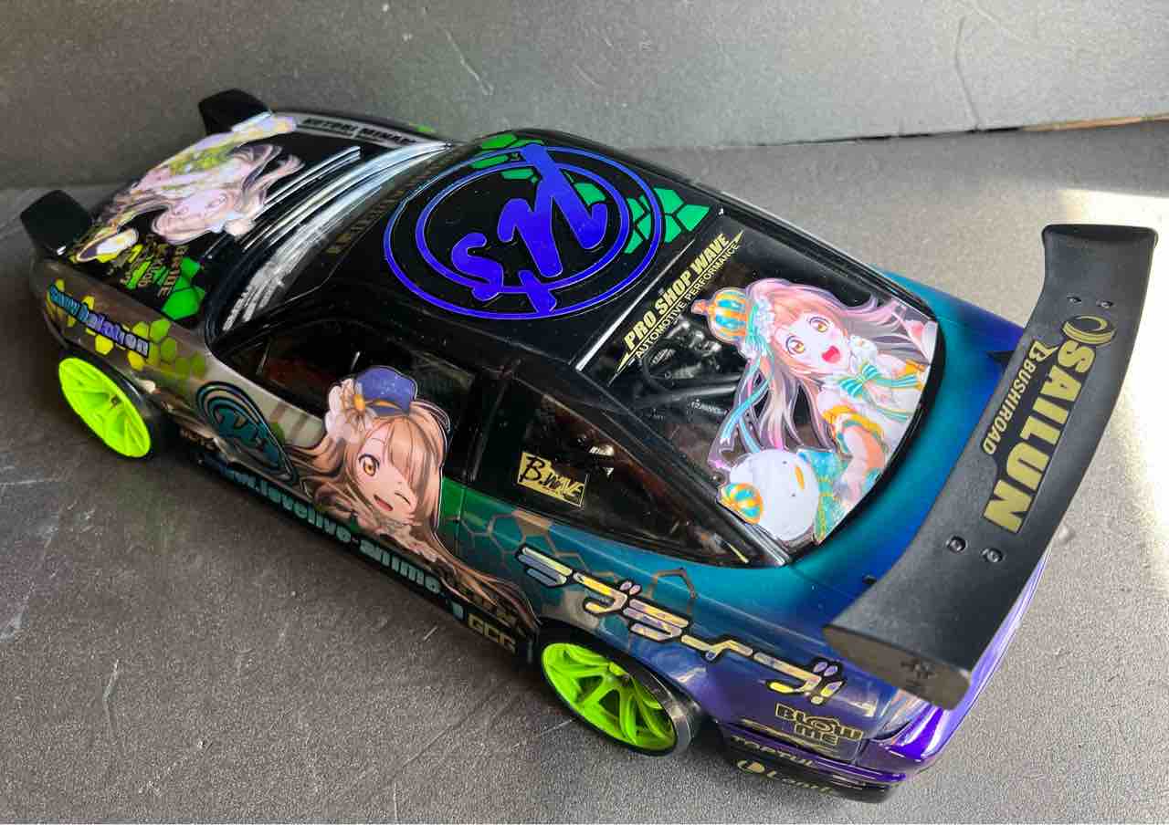 痛車 RCボディ ラブライブ! 南ことり仕様 PANDORA 180SX 痛車 RCボディ ラブライブ! 南ことり仕様 PANDORA 180SX