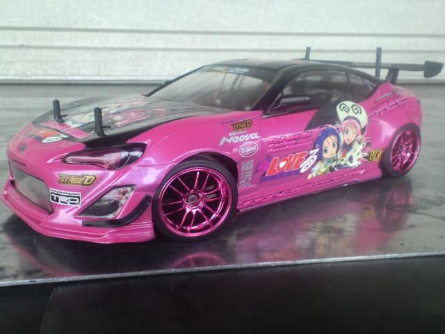 ラジコンボディ D−Like トヨタ86ボディ D-Like TOYOTA 86 塗装済み