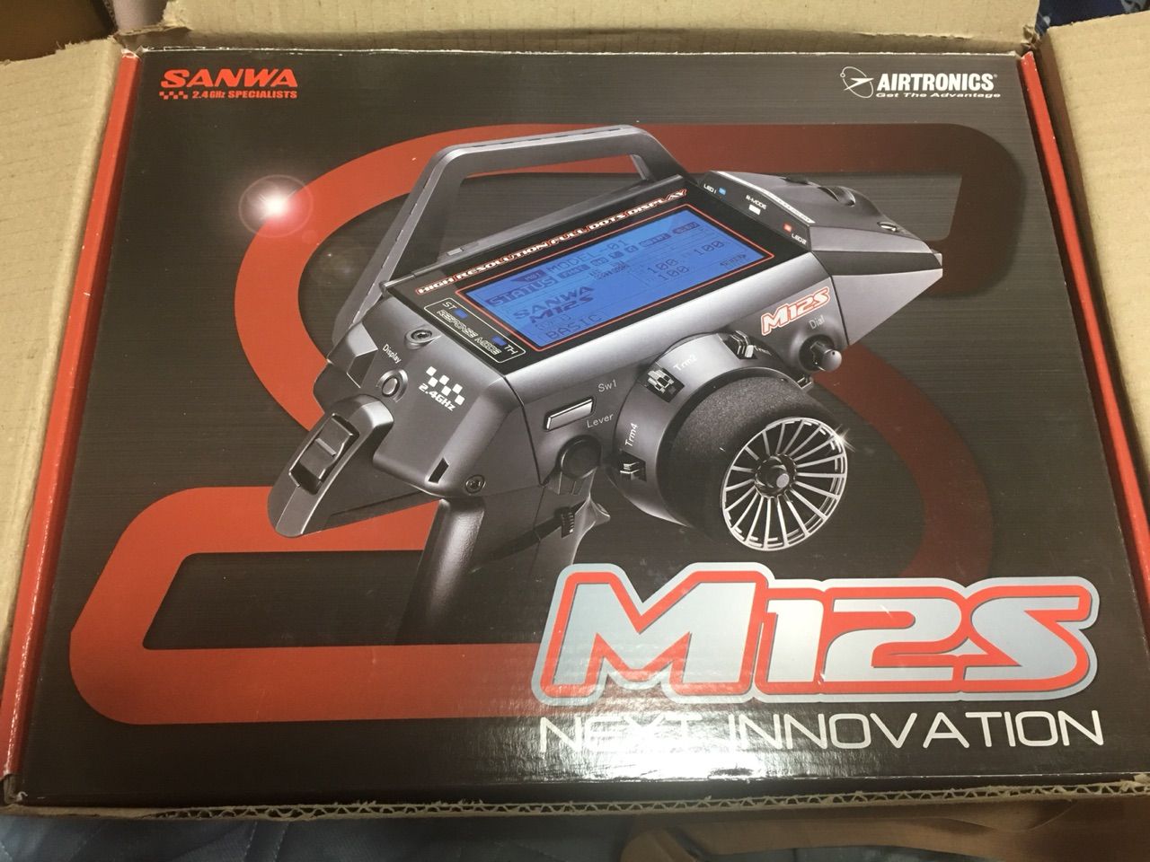 SANWA M12Sゲット！＆プロポスキン貼り付け！ : 痛車RC