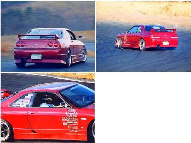 ロケットバニーS14シルビアボディとPandoraのR33タイプMボディ