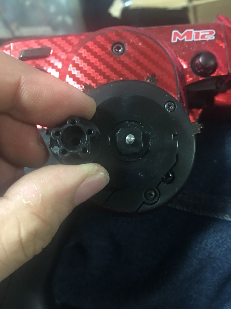 SANWA M12＆M12S ステアリングホイールが交換可能に