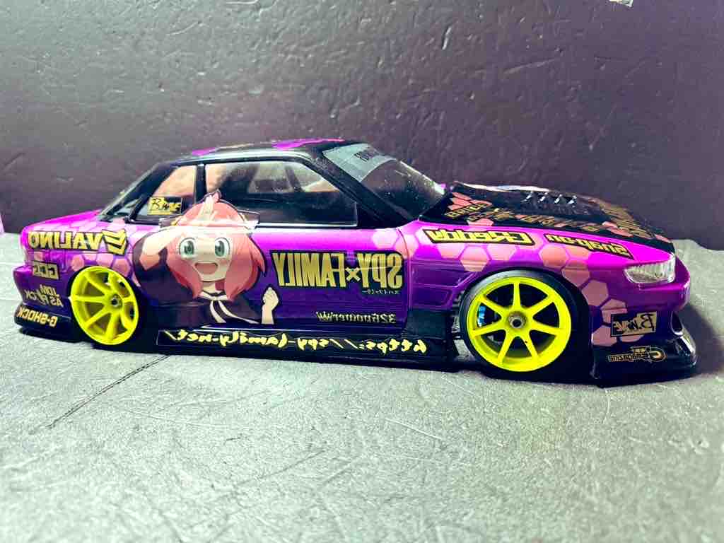 痛車 RCボディ SPY x FAMILY アーニャ仕様 PANDORA S13シルビア : 痛車