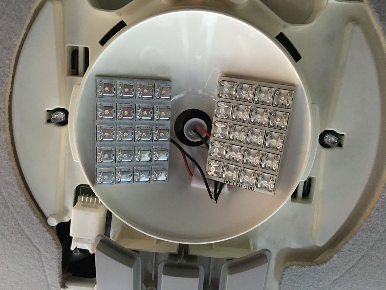 カローラルミオン ルームランプled化 その2 痛車rc製作所 Badlegfactory