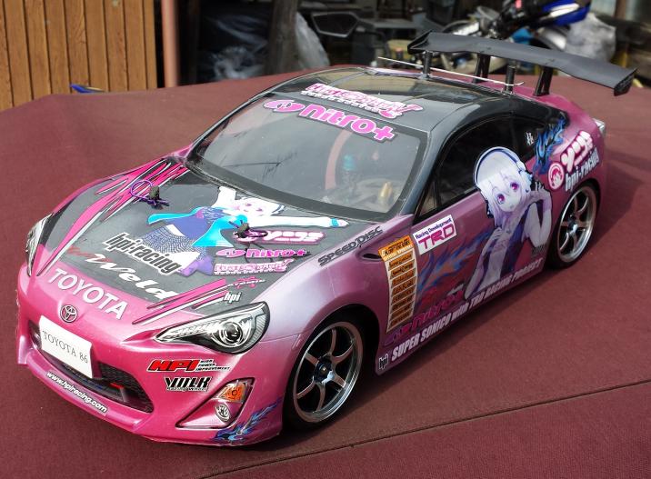 LOUJIN 284010 すーぱーそに子 痛車仕様 ラジコンカー 1/28 LOUJIN 284010 すーぱーそに子 痛車仕様 ラジコンカー 1/28