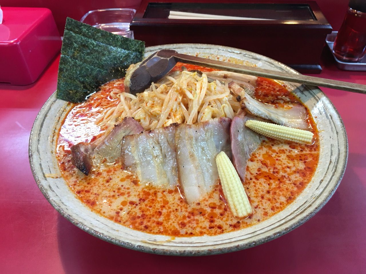ラーメン日記 相模原市 中央区 こってりラーメンのお店 まんぷく 閉店 痛車rc製作所 Badlegfactory